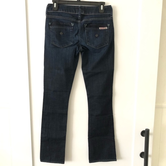 Hudson Blue Midrise Beth Baby Boot Jeans 26 - Picture 2 of 11